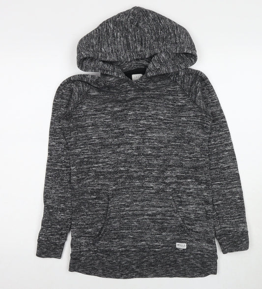 Womens UK Size 6 Jack Wills Grey Pullover Hoodie