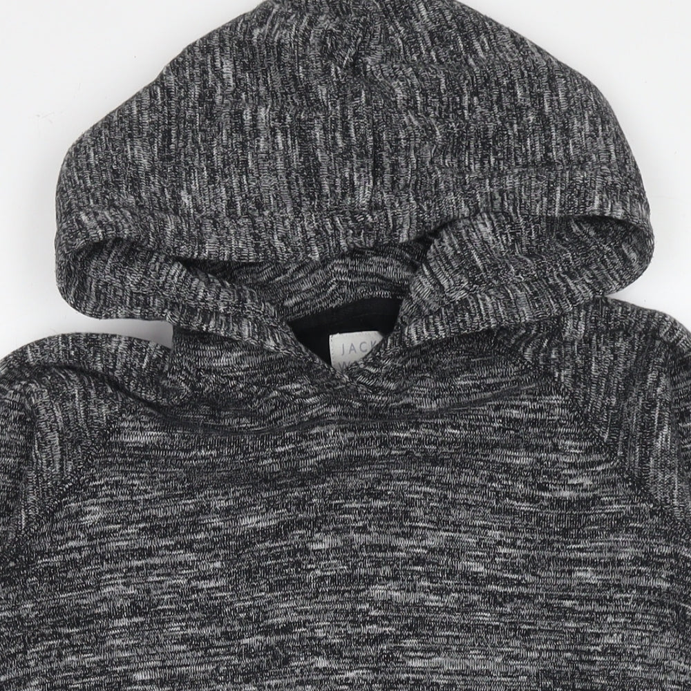 Womens UK Size 6 Jack Wills Grey Pullover Hoodie