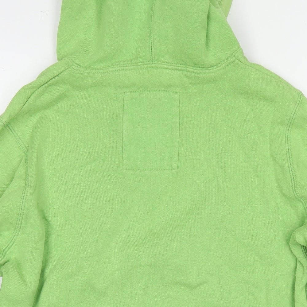 H&M Womens Green Cotton Pullover Hoodie Size M Pullover - Highland