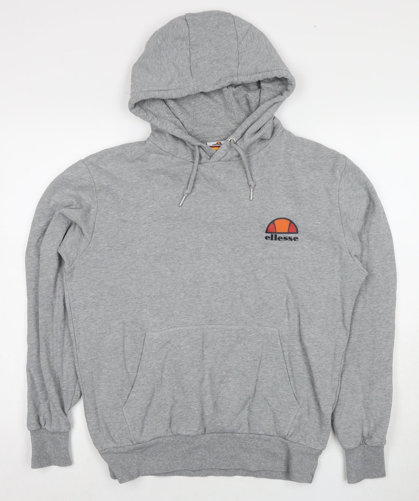 Mens UK Size M ellesse Grey Pullover Hoodie