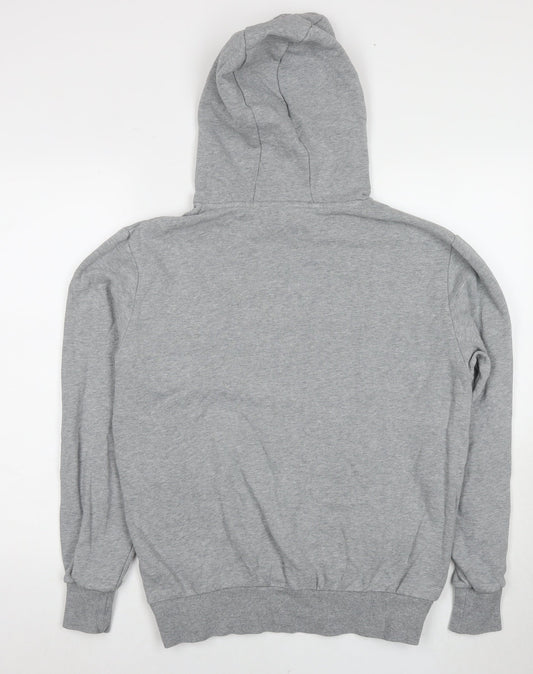 Mens UK Size M ellesse Grey Pullover Hoodie