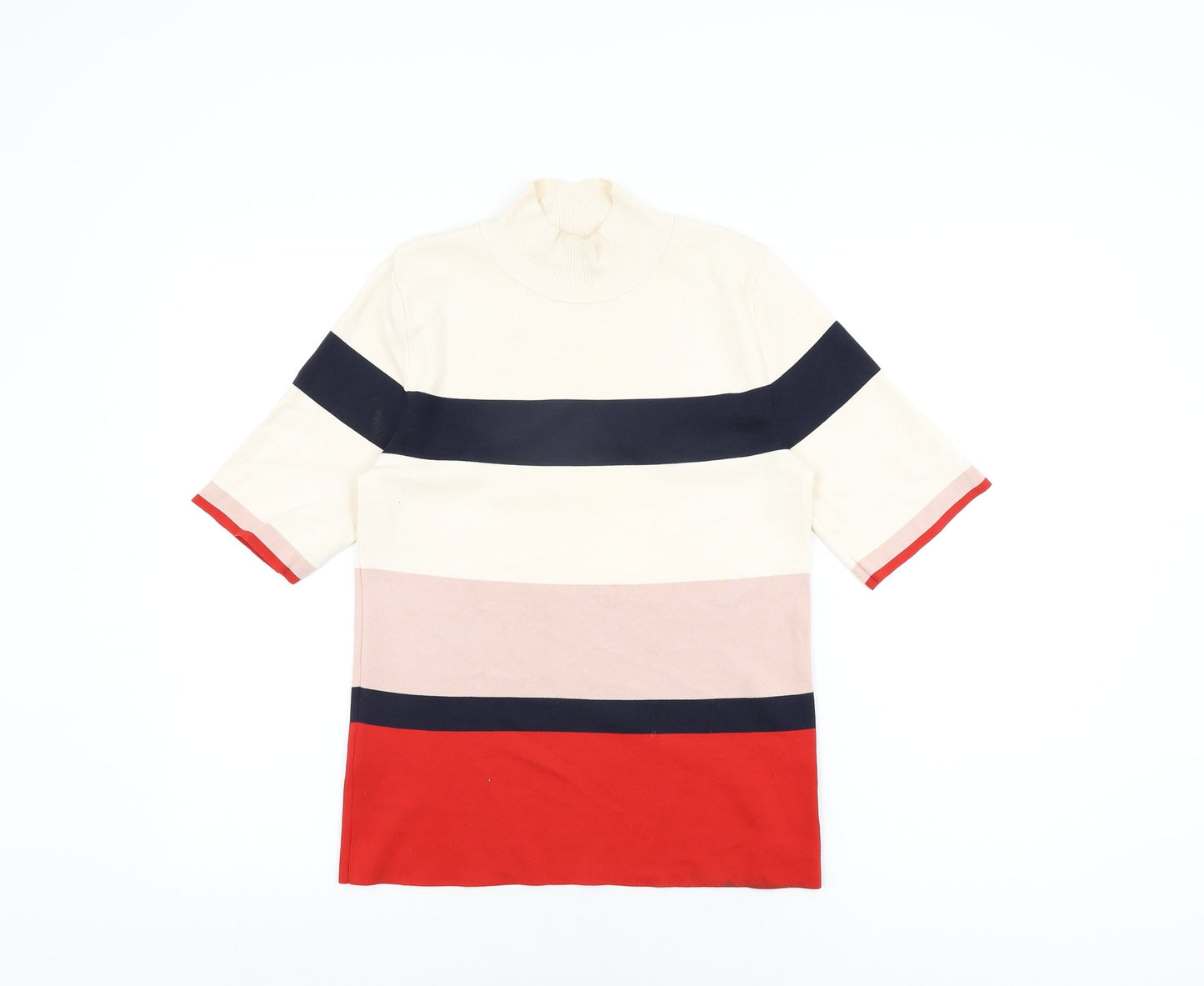 Womens UK Size 12 NEXT Ivory Basic T-Shirt