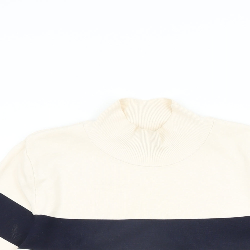 Womens UK Size 12 NEXT Ivory Basic T-Shirt