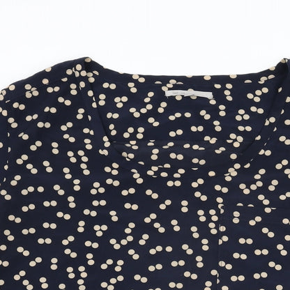 Womens UK Size L Gap Blue Basic T-Shirt