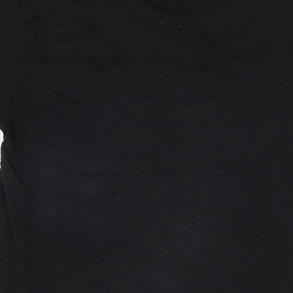 Womens UK Size S Stranger Things Black Basic T-Shirt