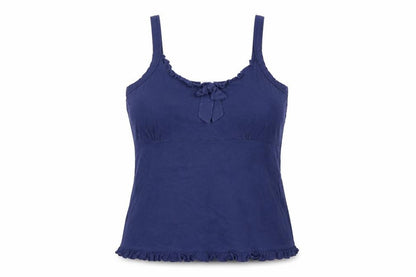 Womens UK Size 12 Avenue Blue Basic T-Shirt