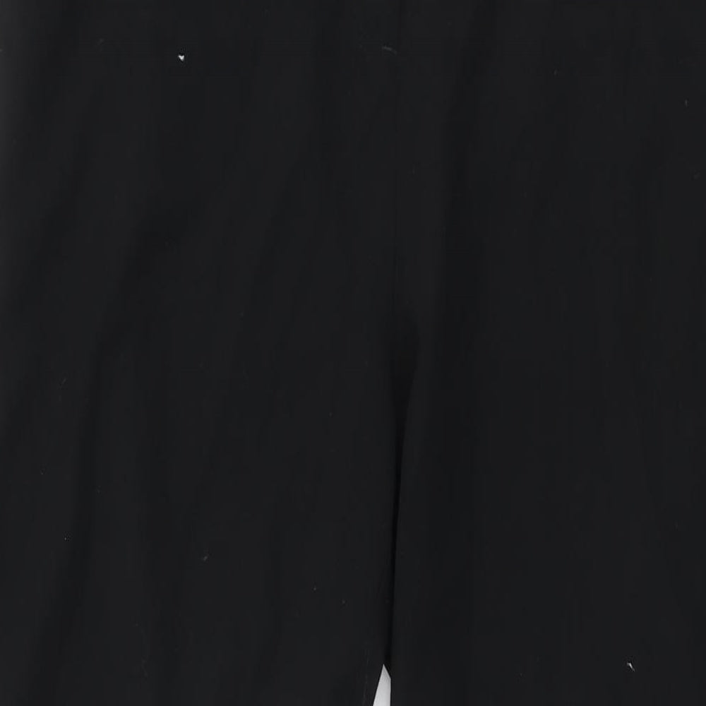 Womens UK Size 14 Marks and Spencer Regular Fit  Black Trousers