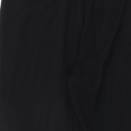Womens UK Size 14 Marks and Spencer Regular Fit  Black Trousers