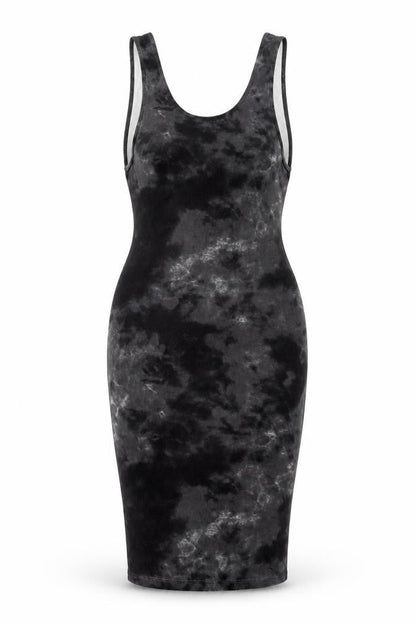 ASOS Womens Black Geometric Viscose Bodycon Size 10 Scoop Neck Pullover