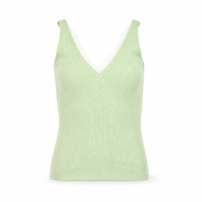 Womens UK Size S QED London Green Basic T-Shirt