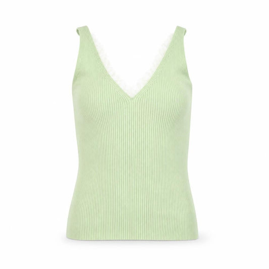 Womens UK Size S QED London Green Basic T-Shirt