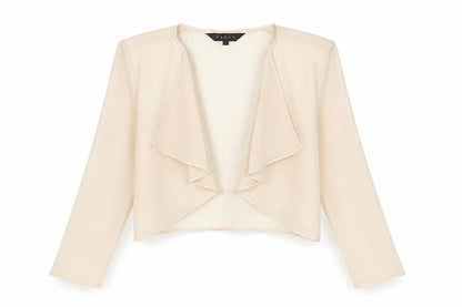 Womens UK Size 12 Debut Pink Cropped Blouse