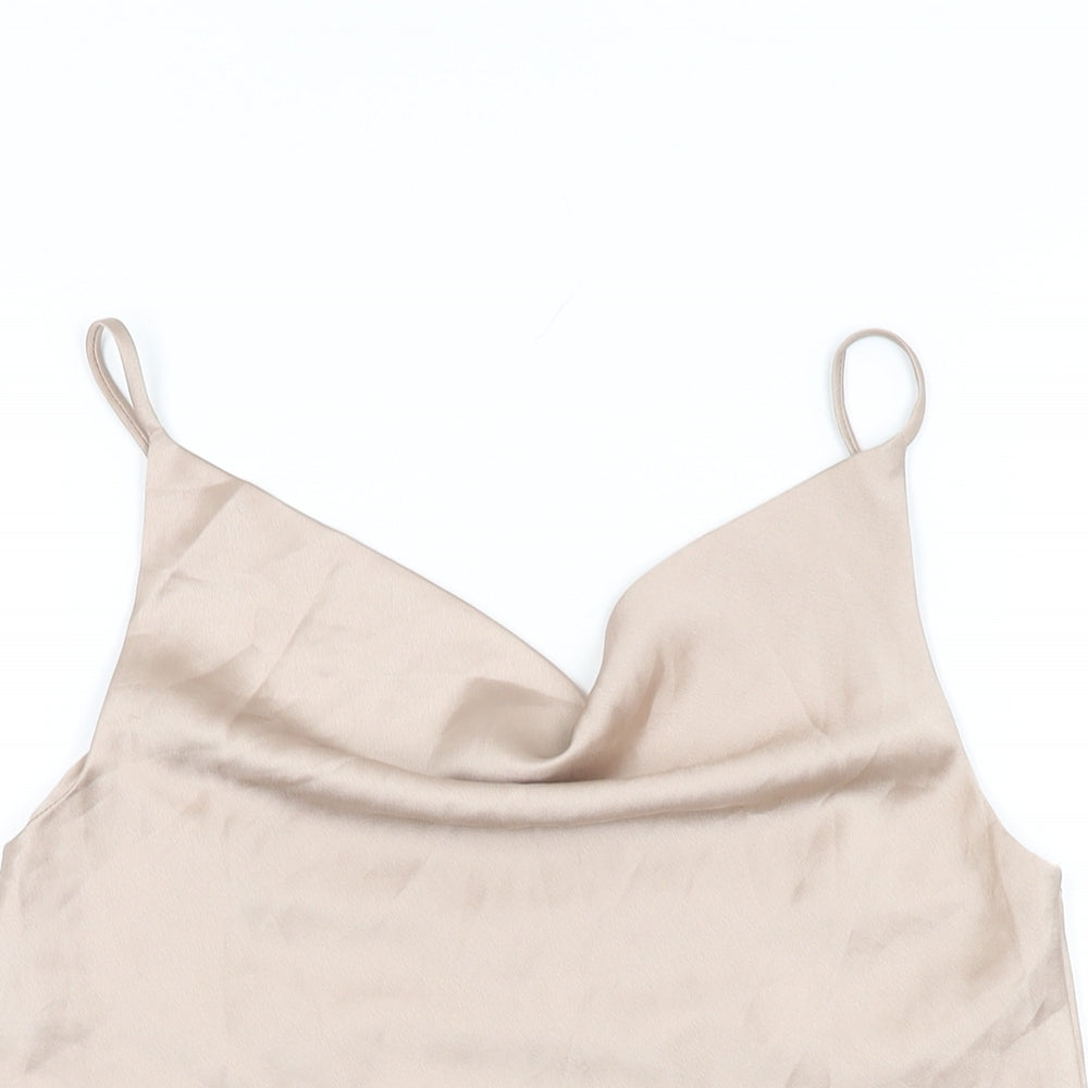 Womens UK Size M Vera & Lucy Pink Camisole T-Shirt