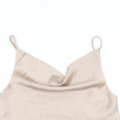 Womens UK Size M Vera & Lucy Pink Camisole T-Shirt