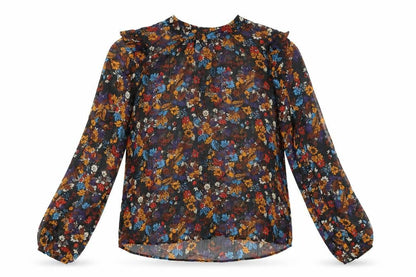 Womens UK Size 14 NEXT Black Basic Blouse