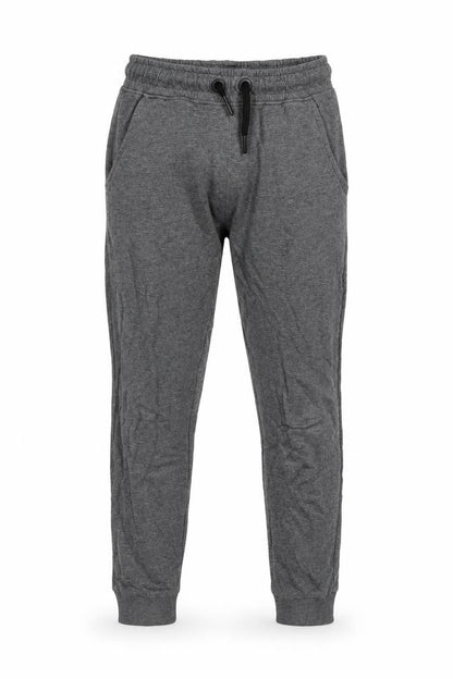 Next Boys Grey Cotton Jogger Trousers Size 7 Years Regular Drawstring