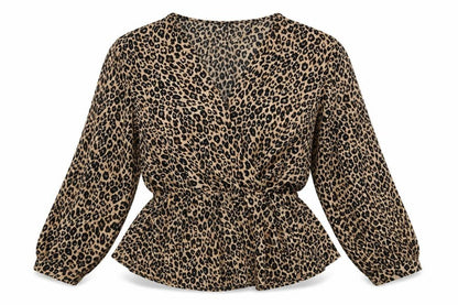 Womens UK Size 18 Boohoo Beige Wrap Blouse
