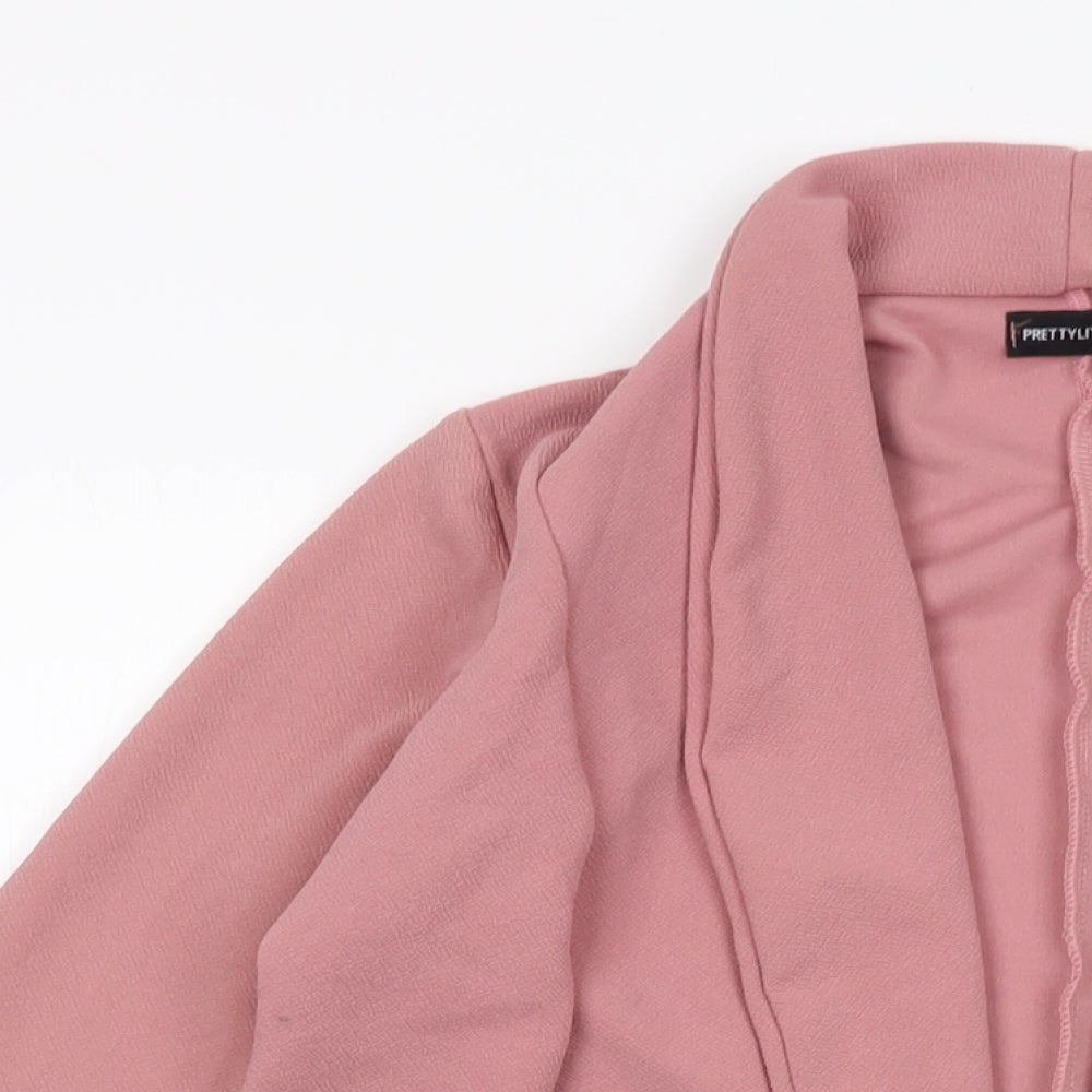 Womens UK Size 8 PRETTYLITTLETHING Pink Jacket