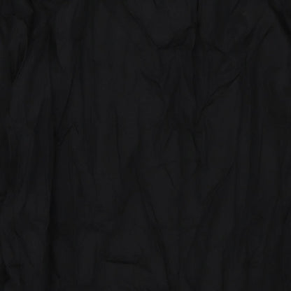 NEXT Womens Black Lyocell A-Line Size 12 V-Neck Pullover