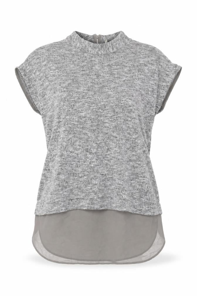 Womens UK Size XS Oasis Grey Basic T-Shirt