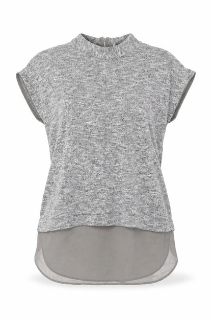 Womens UK Size XS Oasis Grey Basic T-Shirt