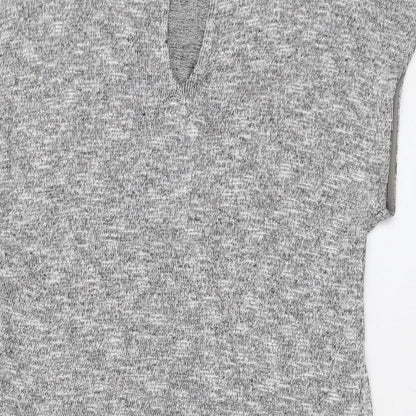Womens UK Size XS Oasis Grey Basic T-Shirt