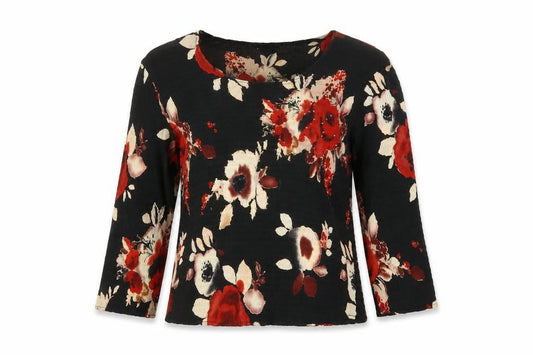 Womens UK Size S CC Black Basic Blouse