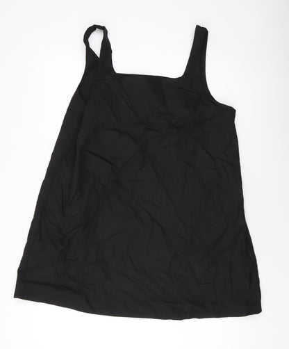 Womens UK Size L H&M Black Basic Tank