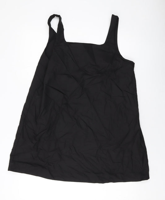 Womens UK Size L H&M Black Basic Tank