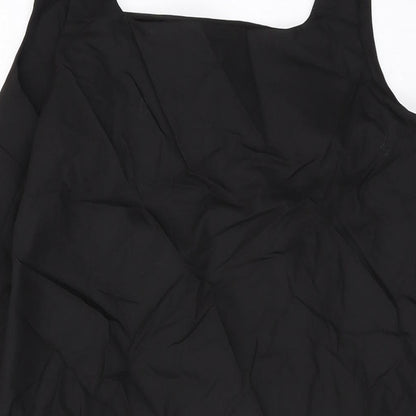 Womens UK Size L H&M Black Basic Tank