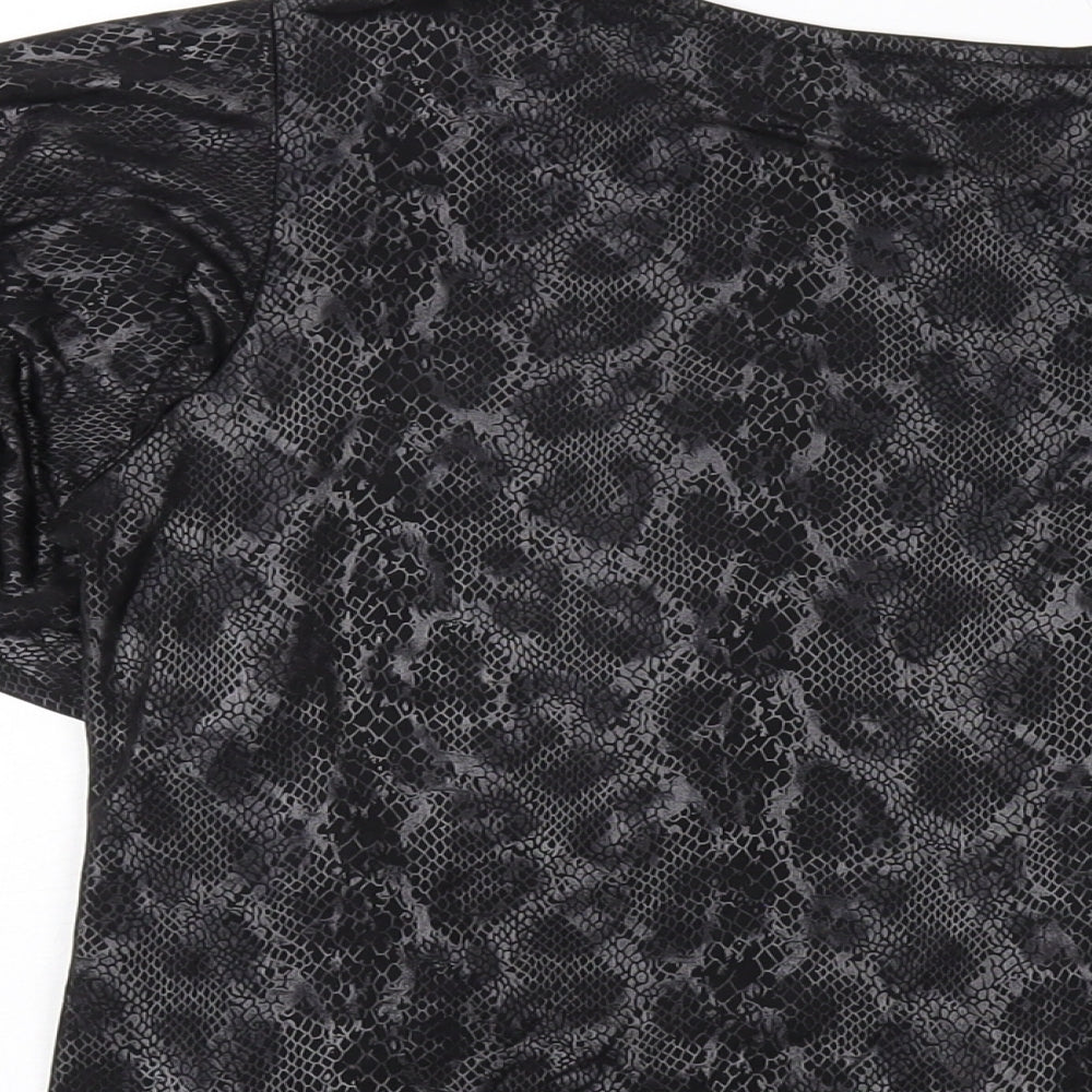 Womens UK Size 14 Marina Kaneva Grey Basic Blouse
