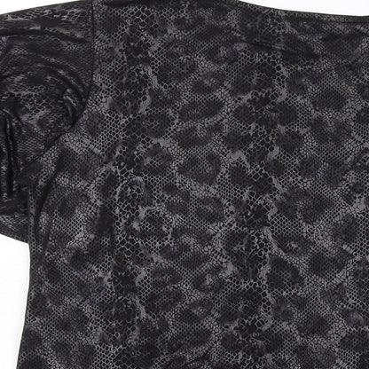 Womens UK Size 14 Marina Kaneva Grey Basic Blouse