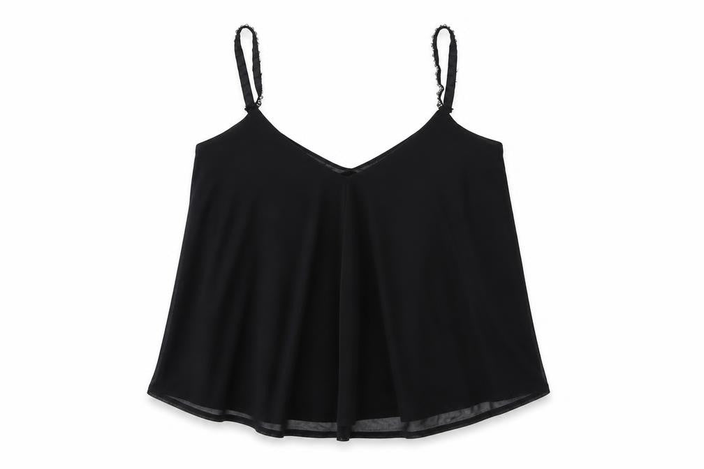 Womens UK Size 10 New Look Black Basic Tank