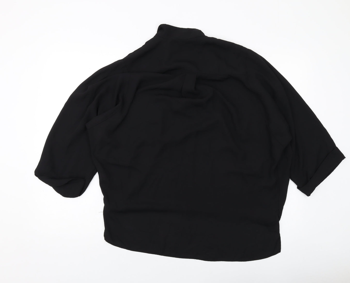 Womens UK Size 16 Select Black Basic Blouse