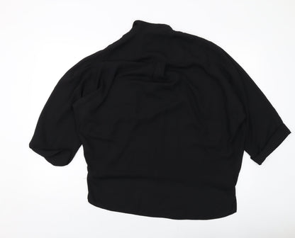 Womens UK Size 16 Select Black Basic Blouse