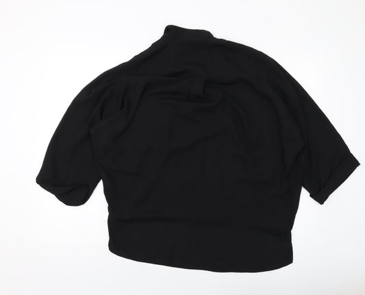 Womens UK Size 16 Select Black Basic Blouse