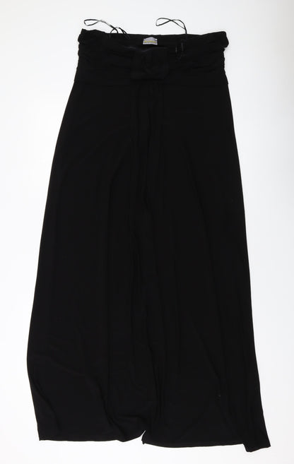 Roman Womens Black Polyester A-Line Size 16 Off the Shoulder Pullover