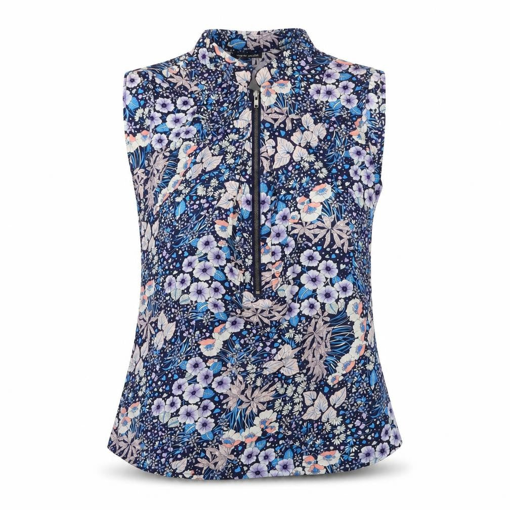 Womens UK Size 10 Warehouse Blue Basic Tank