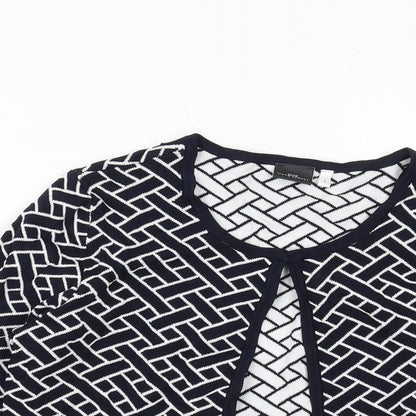 Womens UK Size S Your Sixth Sense Black Cardigan Jumper