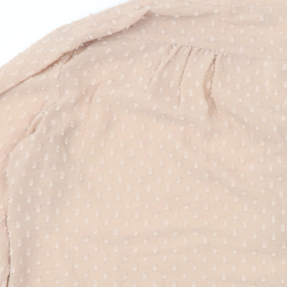 Womens UK Size 12 Warehouse Pink Basic Blouse