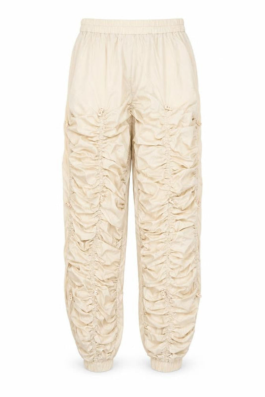 Womens UK Size 12 PRETTYLITTLETHING Regular Fit  Beige Trousers