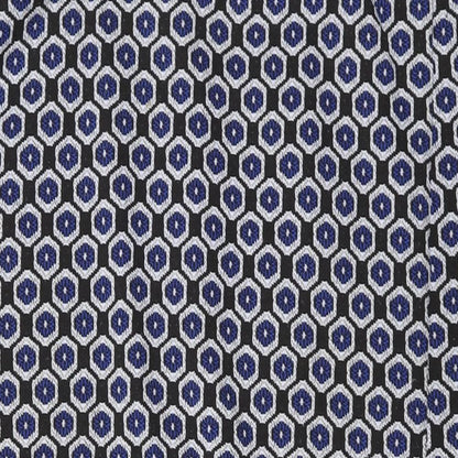 Marks and Spencer Womens Blue Geometric Polyester Straight & Pencil Skirt Size 36 in