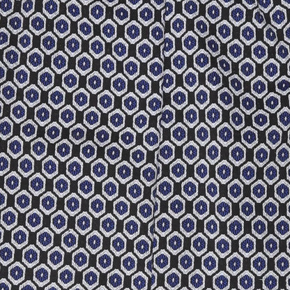 Marks and Spencer Womens Blue Geometric Polyester Straight & Pencil Skirt Size 36 in