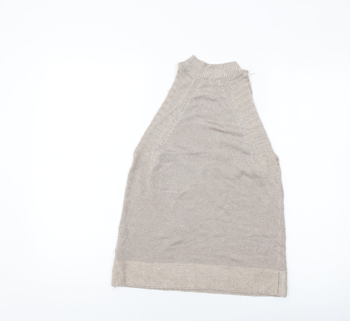Womens UK Size S Topshop Pink Basic Tank