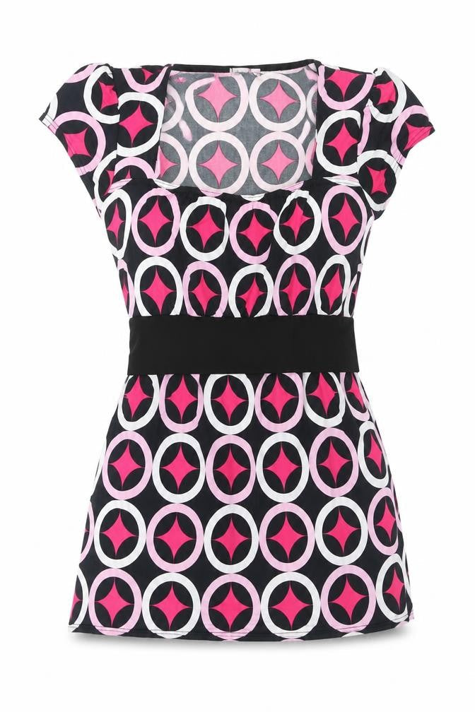 Womens UK Size 10 Quiz Pink Basic Blouse