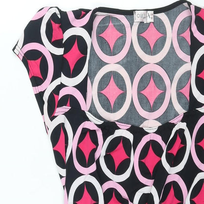 Womens UK Size 10 Quiz Pink Basic Blouse