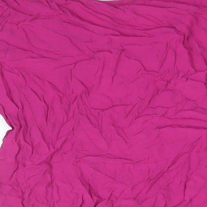 Womens UK Size L Monsoon Pink Basic Blouse