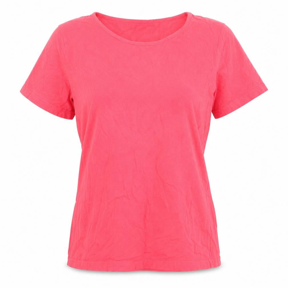 Womens UK Size L Brandtex Pink Basic T-Shirt