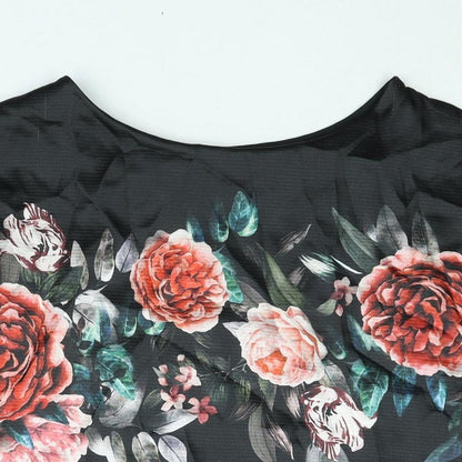 Womens UK Size 12 Marks and Spencer Black Basic Blouse