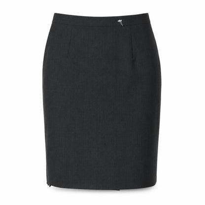 Racing Green Womens Grey Polyester Straight & Pencil Skirt Size 10 Zip